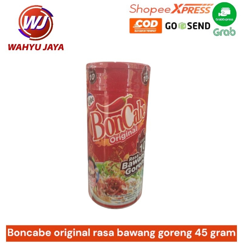 

Kobe boncabe original rasa bawang goreng 45 gram
