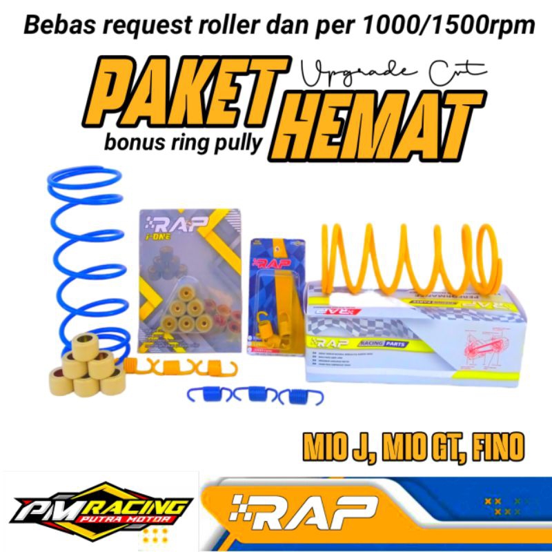 PAKET KIRIAN CVT MIO J, GT, FINO / PAKET UPGRADE CVT MIO GT