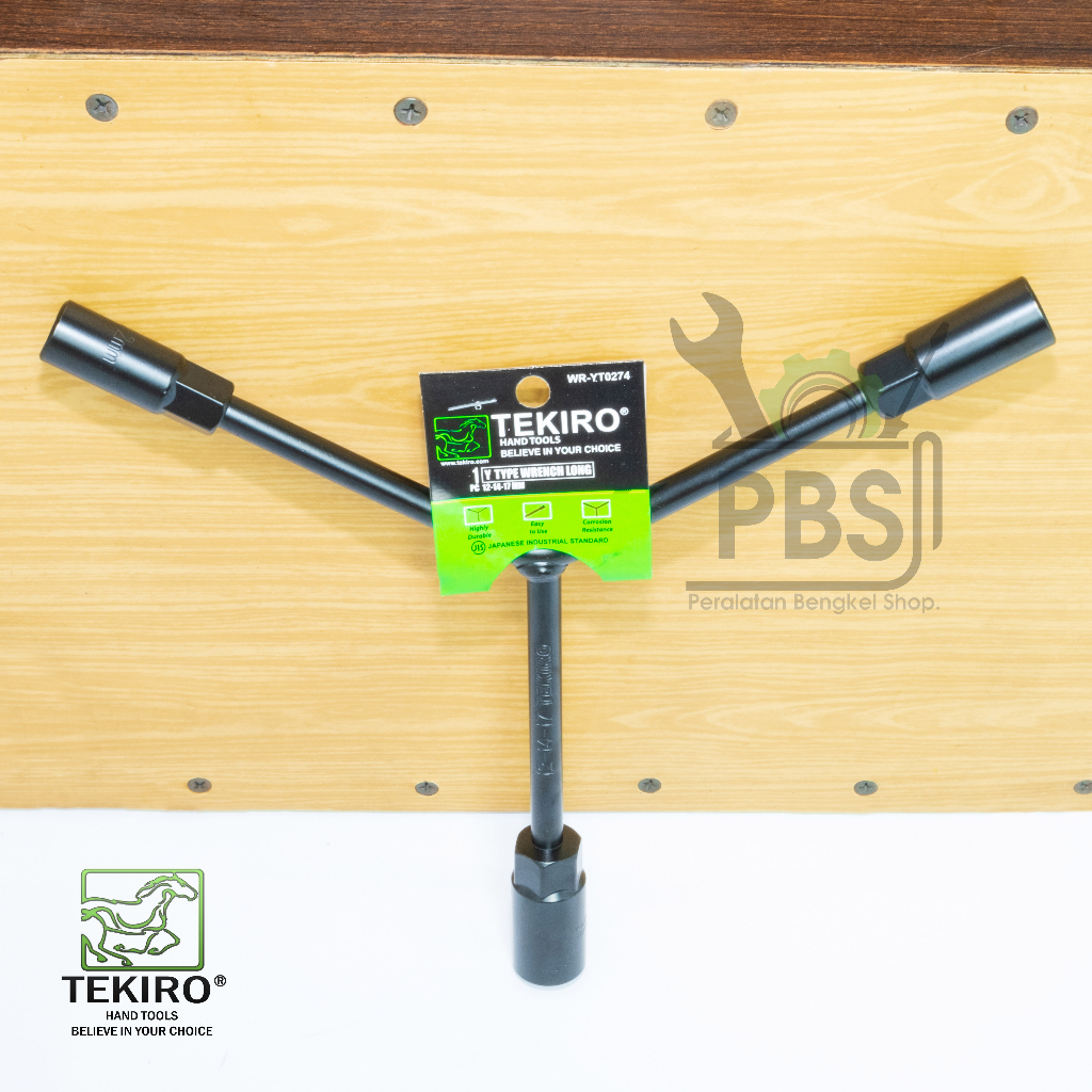 Kunci Y  Panjang TEKIRO 100% original. kunci Y panjang ukuran 12-14-17