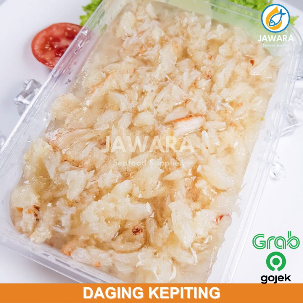 

Daging Kepiting Putih Kupas | Crab Meat | Fresh Frozen | 500gr