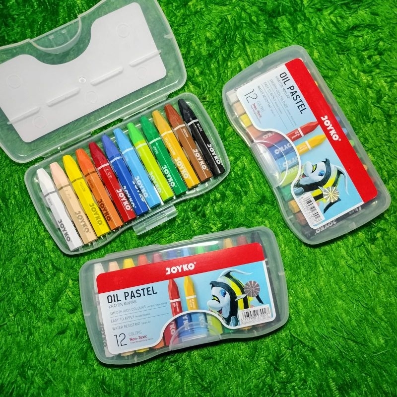 

CRAYON JOYKO 12 WARNA PENDEK OIL PASTEL