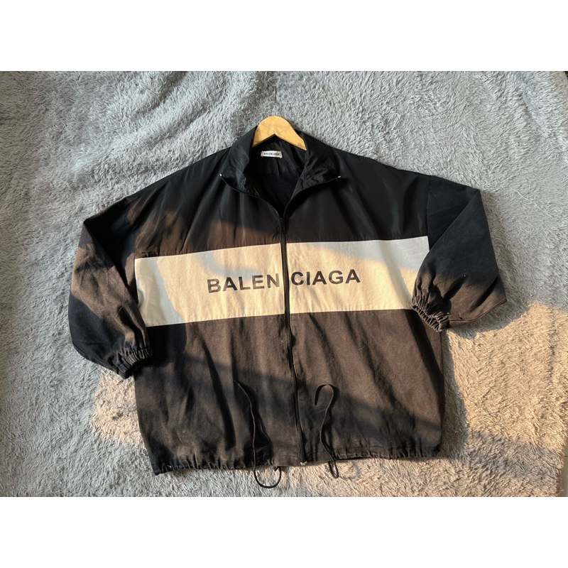 Balenciaga Nylon Denim jacket XL