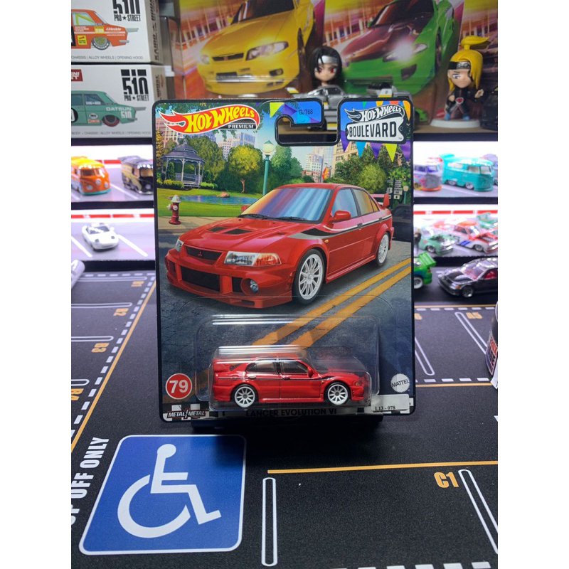 Hotwheels Lancer Evo Boulevard