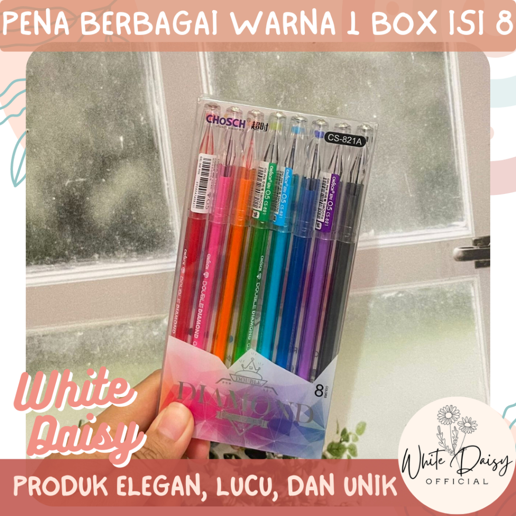 

Set pena berbagai warna premium pulpen berbagai jenis netral color pen