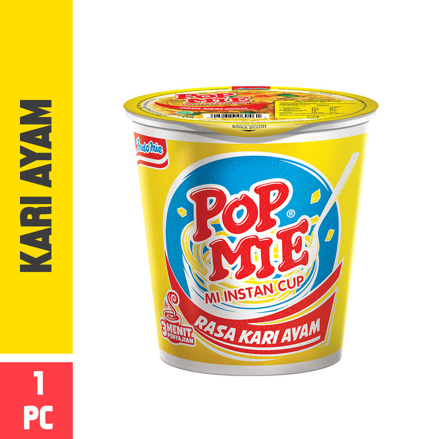 

Pop Mie Kuah Rasa Kari Ayam