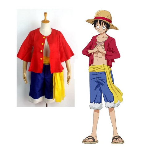 Kostum One Piece Onepiece Cosplay Baby Anak Dewasa Lengkap Termurah Karnaval Baju