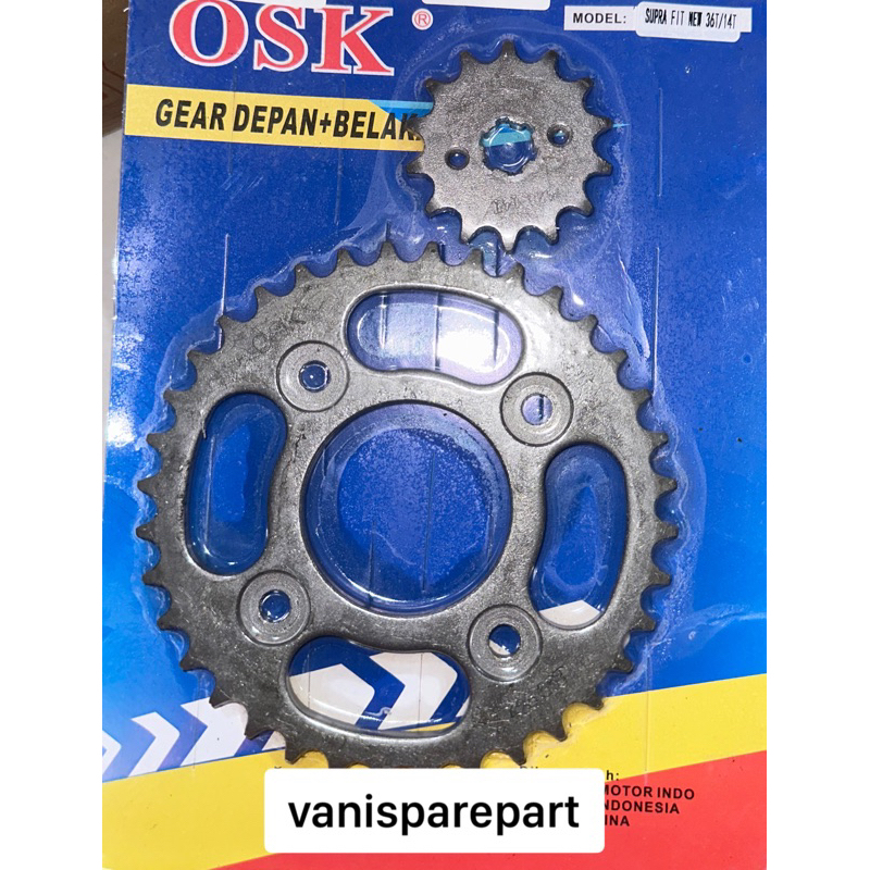 GER GEAR DEPAN BELAKANG SUPRA FIT NEW