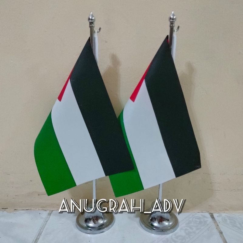 

tiang stainless bendera meja PALESTINA