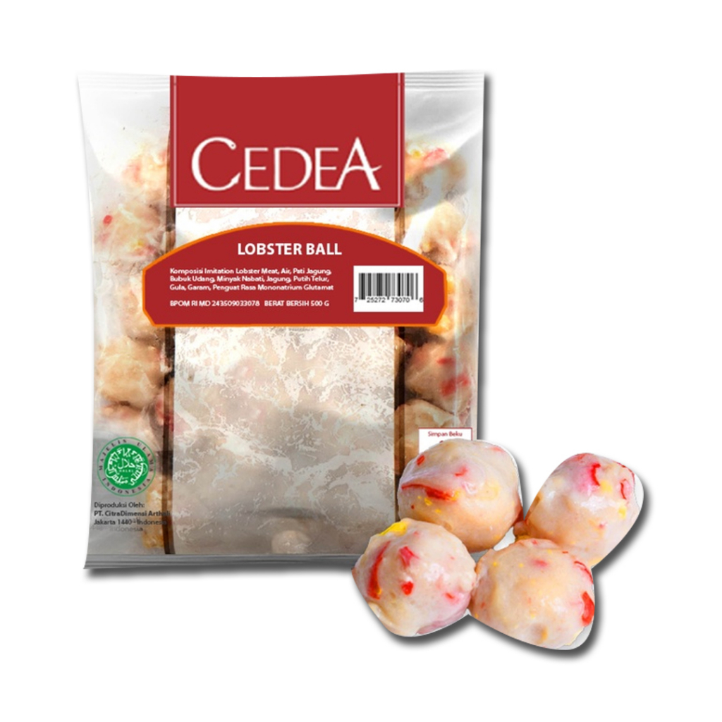 

CEDEA Bakso Lobster 500gr (Tahan suhu ruangan 3hari)