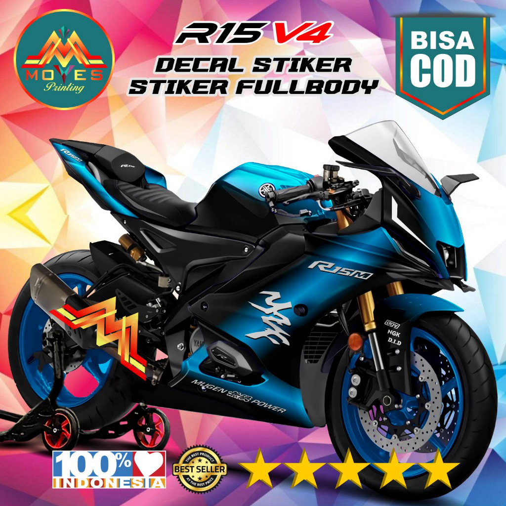 decal r15 stiker decal motor r15 v4 decal full body r15 v4 stiker decal motor yamaha r15 v4 warna gr