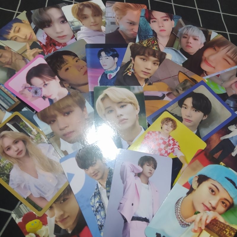 [READY STOCK] pc photocard official merch kpop exo nct 127 dream enhypen treasure blackpink skz the 
