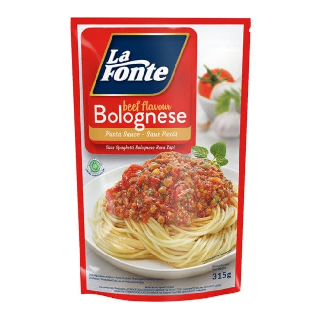 

La Fonte Saos Pasta Bolognese 315gr