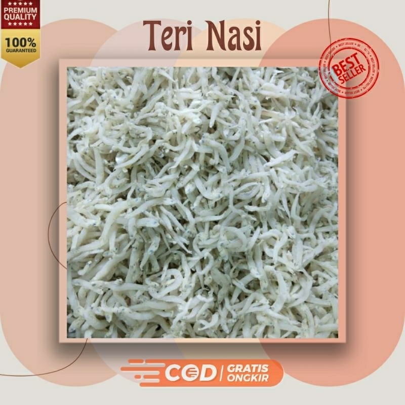 

ikan asin teri nasi putih varian berat 250 g & 500 g