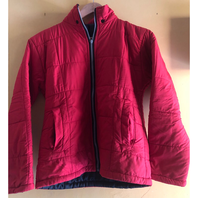 (PL) Preloved Jacket Musim Dingin Zara Blouse Zara baju wanita pemakaian pribadi merk branded baju a