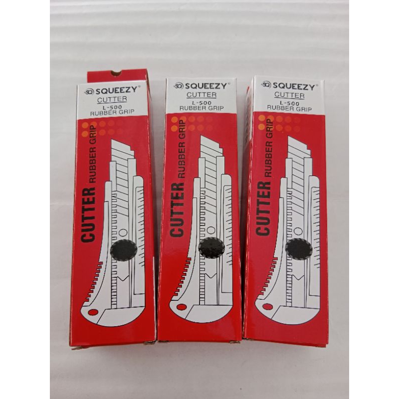 

Cutter L-500/Rubber grip/alat pemotong
