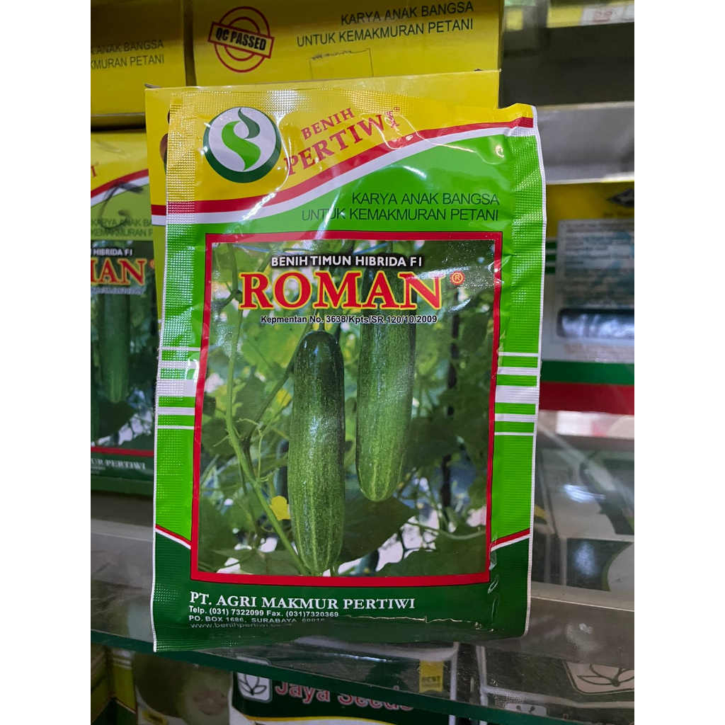 Benih bibit timun hibrida ROMAN F1 10 gram produksi pertiwi