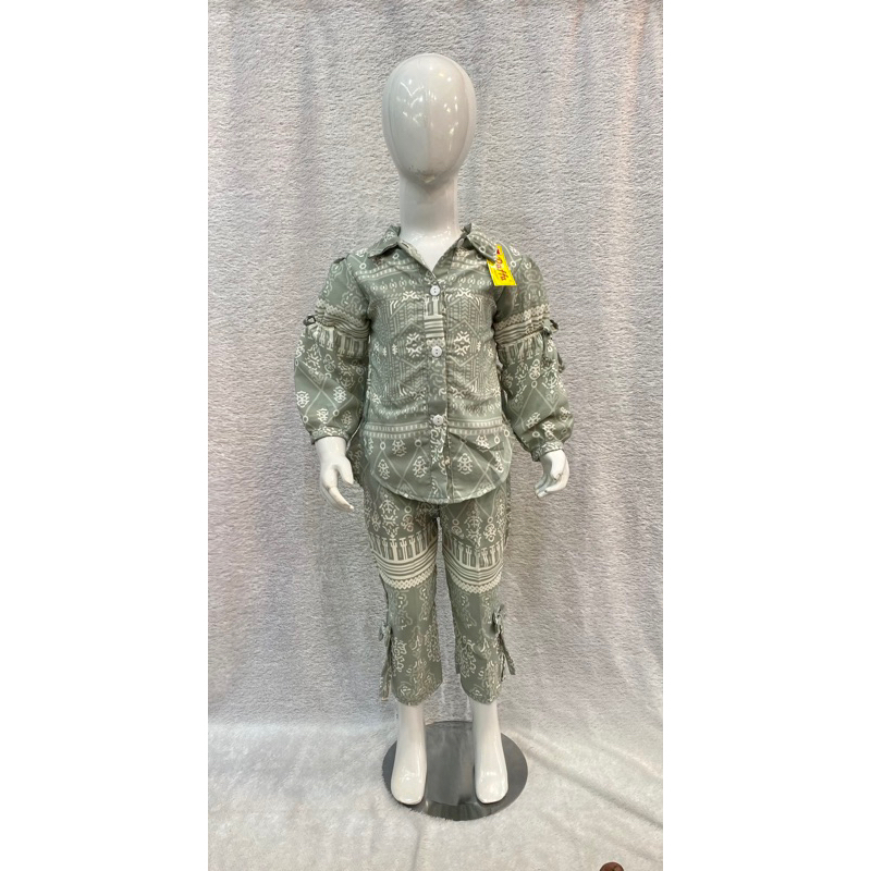 Setelan Anak Safira Bahan Lionel Richie