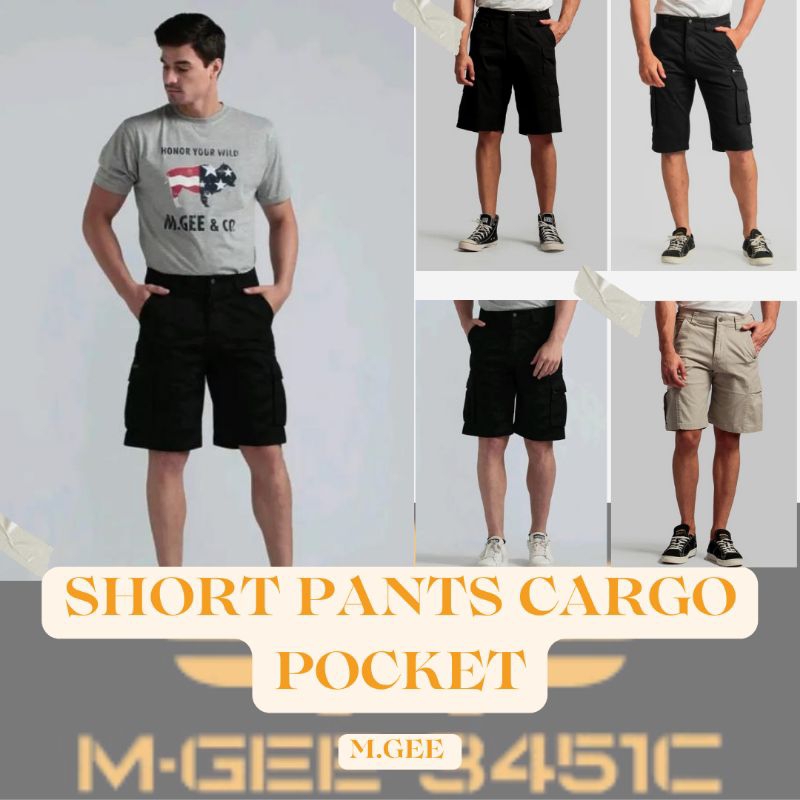 Celana Cargo Pendek Pria | Celana Pendek Cargo Pria Original