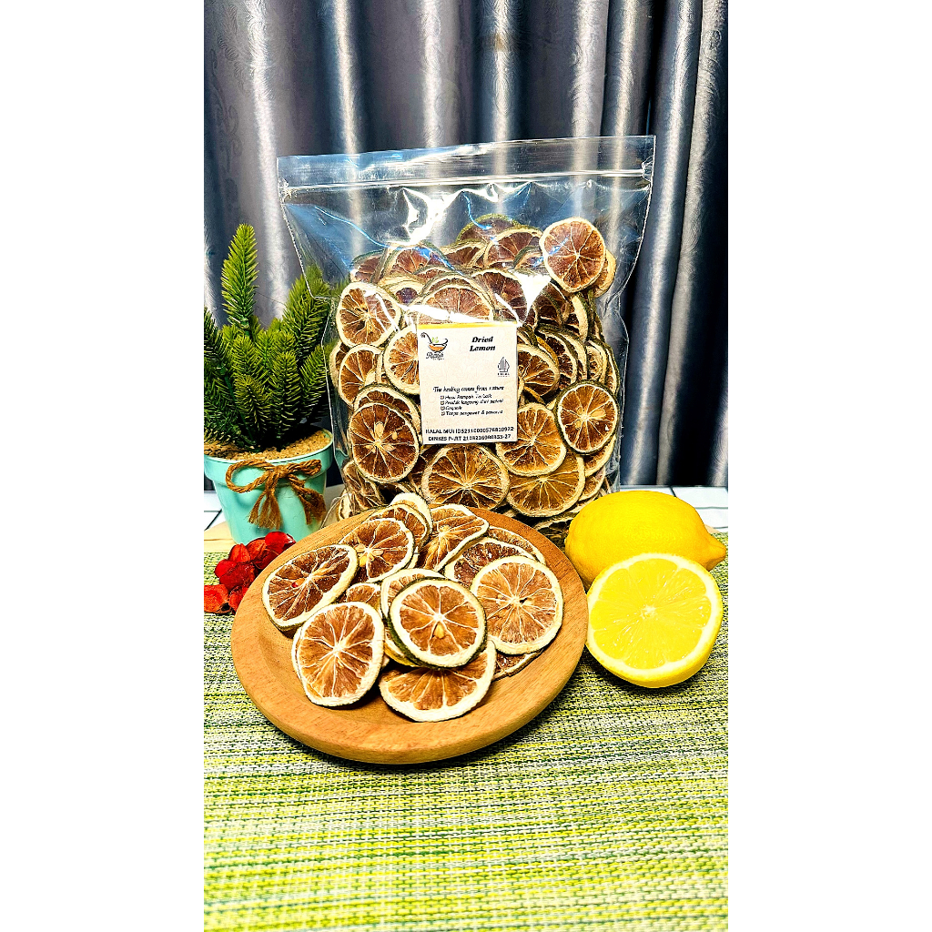 

RiDn Lemon Kering Iris 500 Gram - Rempah Bu Risma