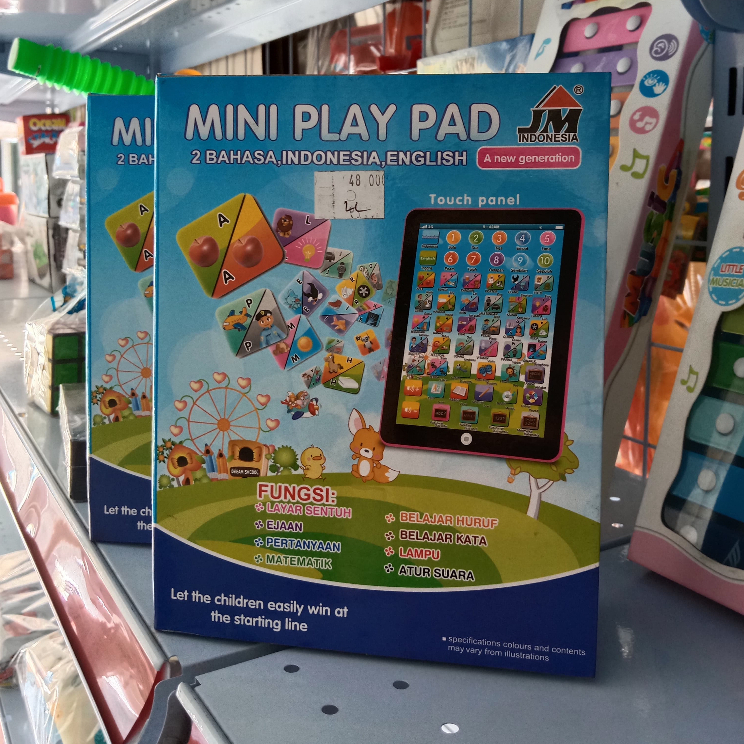PLAY PAD MINI ( PLAYPAD, IPAD ) - MAINAN EDUKATIF ANAK