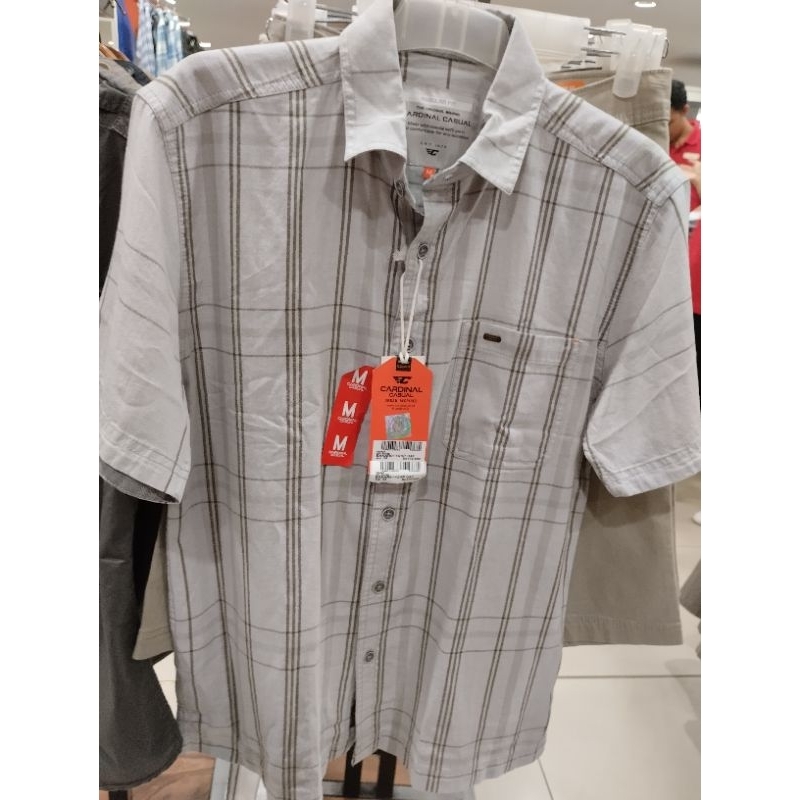 KEMEJA LENGAN PENDEK CARDINAL