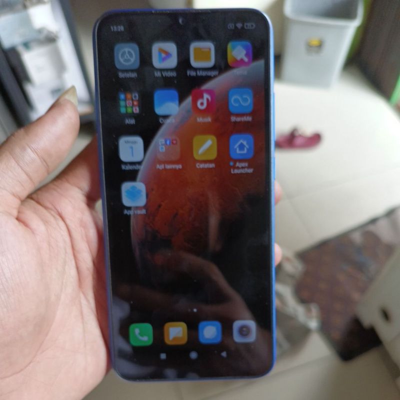 redmi 9c second ram 3gb normal hp cas aja