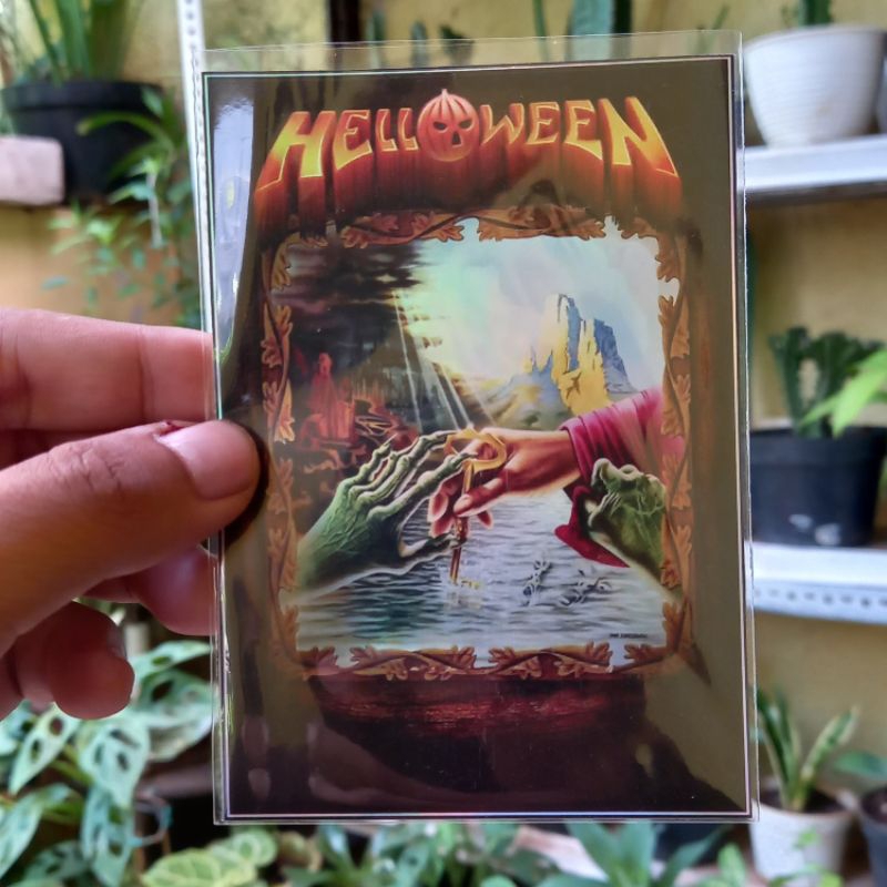 

STICKER HOLOGRAM BAND HELLOWEEN