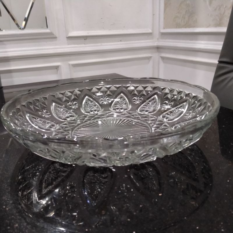 Piring Buah Kaca RB3000 | Piring Sayur | Piring Saji