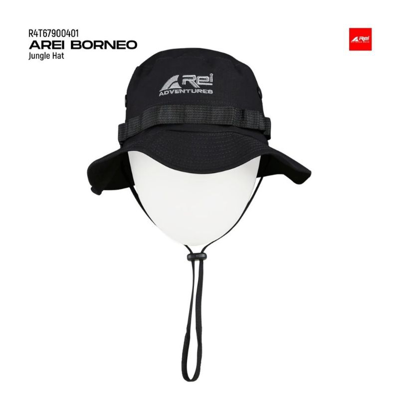 Topi Rimba / Jungle Hat Pria BORNEO AREI OUTDOORGEAR - Topi Rimba Lapang REI BORNEO