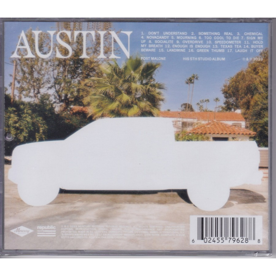 CD Post Malone - Austin ORIGINAL IMPORT