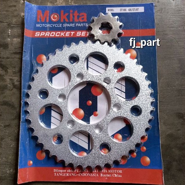 Gir depan belakang Yamaha DT DT100 DT100X