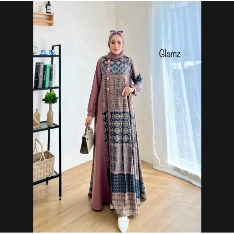 Izdihar Shop_ Gamis wanita Long dress kamila