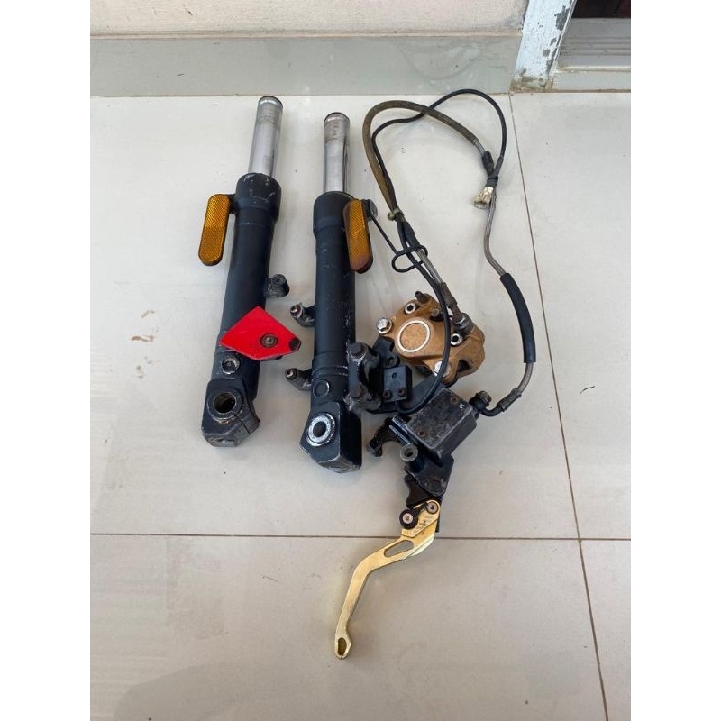 Shock shockbreaker depan set cakram depan 2p Minerva gtr matic
