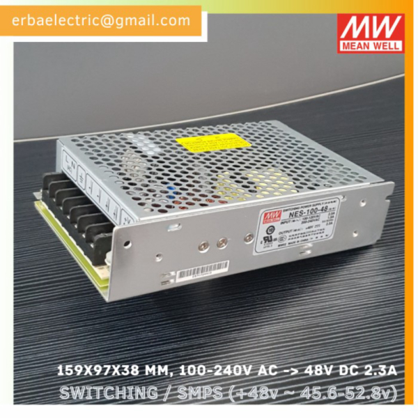 Mean Well NES-100-48 SMPS DC 48v 2.3A Switching Power Supply SMPS Limited
