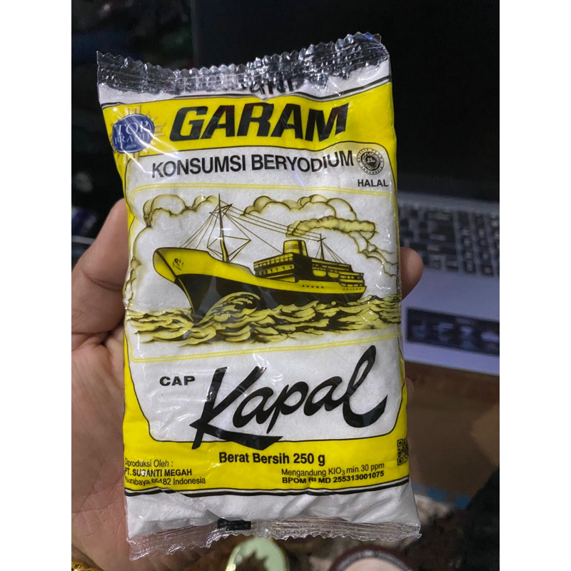 

Garam kapal 250gr#2pcs