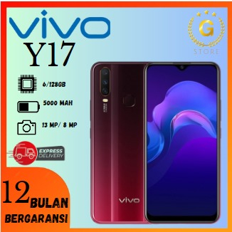 VIVO Y17 RAM 6/128GB (✨PROMO✨) GARANSI 12 BULAN AMAN TERPERCAYA