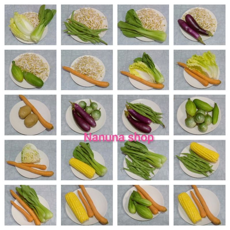 

Paket sayuran hemat serba 5rb Part 1