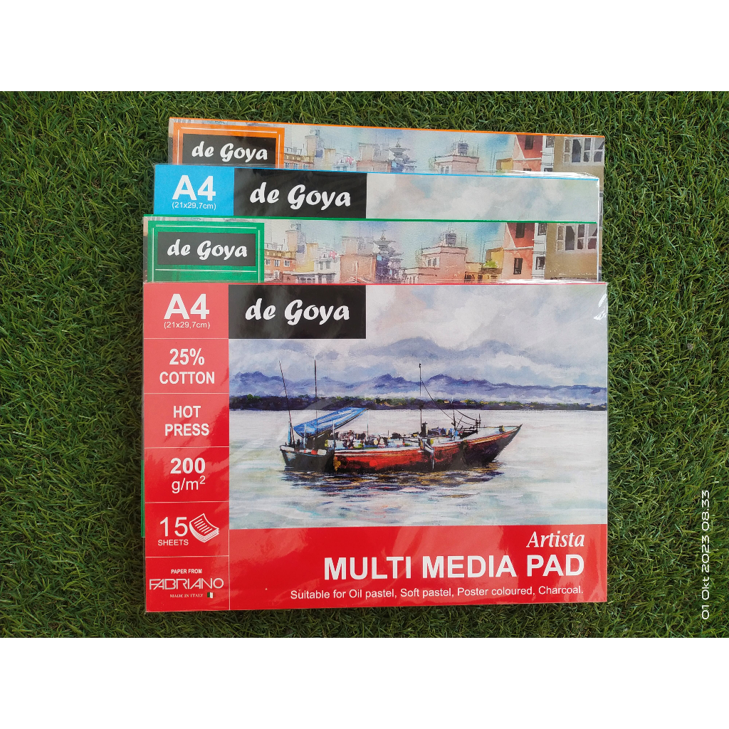 

DG Watercolour Pad/Buku Gambar Pad A4 FREE Gift