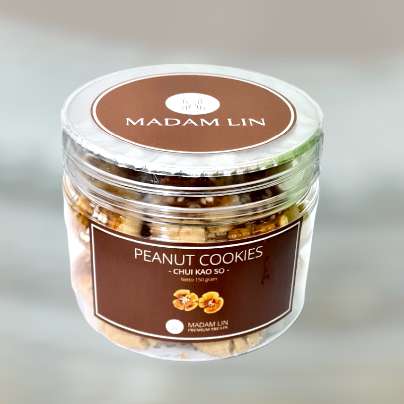 

Peanut Cookies Premium - Madam Lin - 150gr