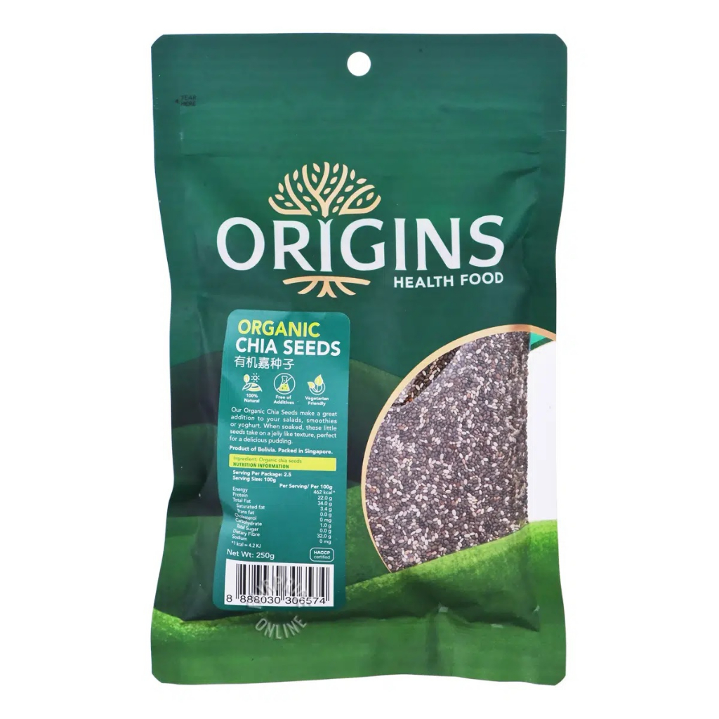 

Origins Healthfood Chia Seeds 250g