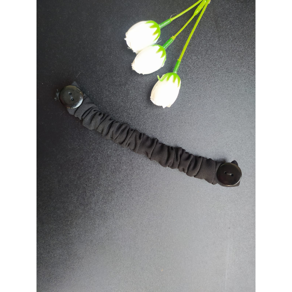 Konektor Masker Hijab/Tali Masker Hijab/Pengait Tali Masker Kain/STRAP TALI MASKER HIJAB KAIN KANCIN