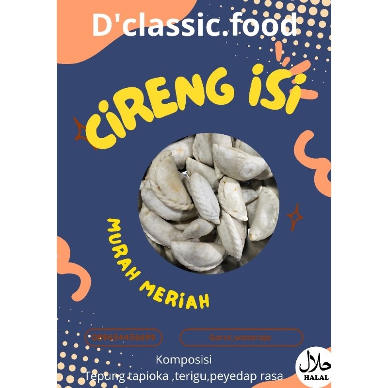 

cireng jumbo isi ayam suwir 10k dapet 8 pcs