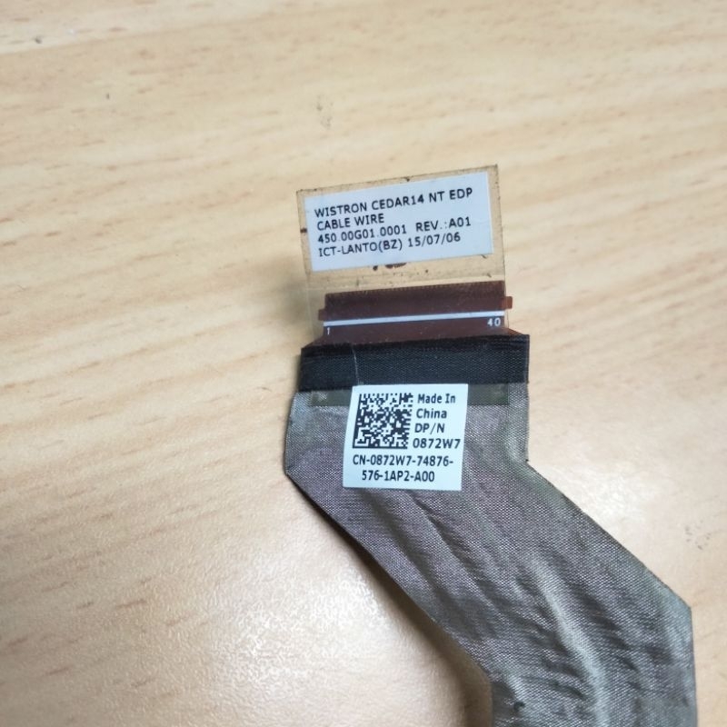 kabel fleksibel flexsibel lcd LED original laptop Dell Inspiron 14 3000 series