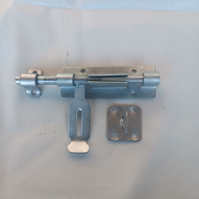 GRENDEL PAGAR BESI GEMBOK/SLOT SAMPING PINTU/GEBYOG