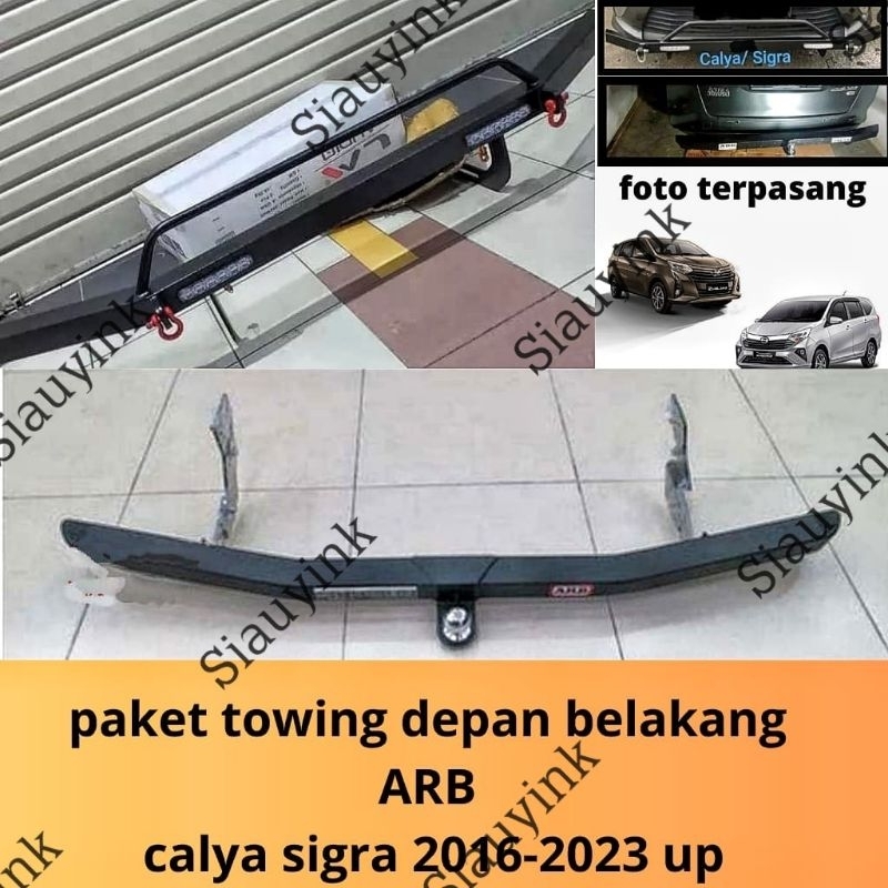 paket towing depan belakang ARB Calya Sigra 2016-2023 up