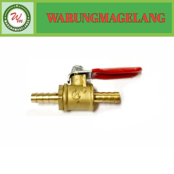 Kran bensin/ kran double selang 6mm Diskon