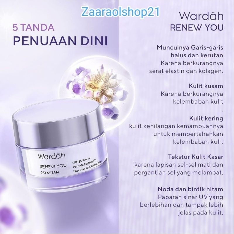 Wardah Renew You Day Cream Anti Aging