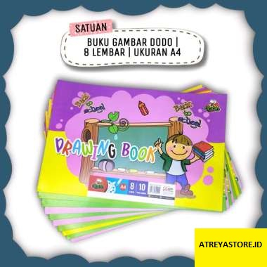 

BUKU GAMBAR A4 DODO 1 BIJI