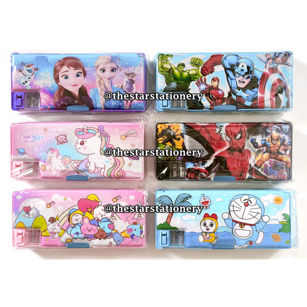 

(1 Biji) GROSIR Kotak Pensil Magnet FC-6295 / Tempat Pensil Magnet 22,9*10*3,6 Cm