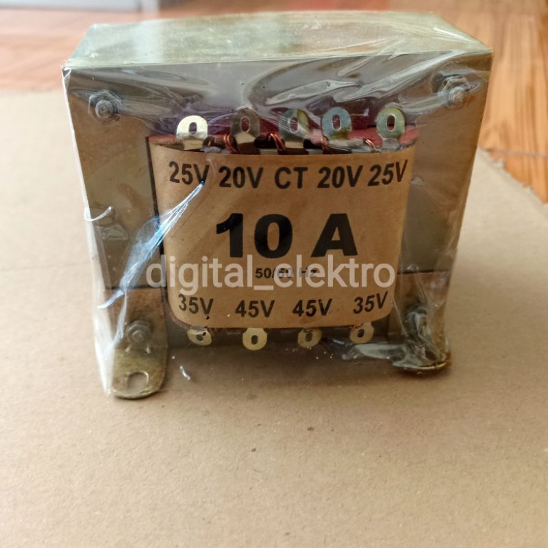 trafo 10A 10 ampere REALPRO TRAFO 10 AMPERE CT 45 VOLT